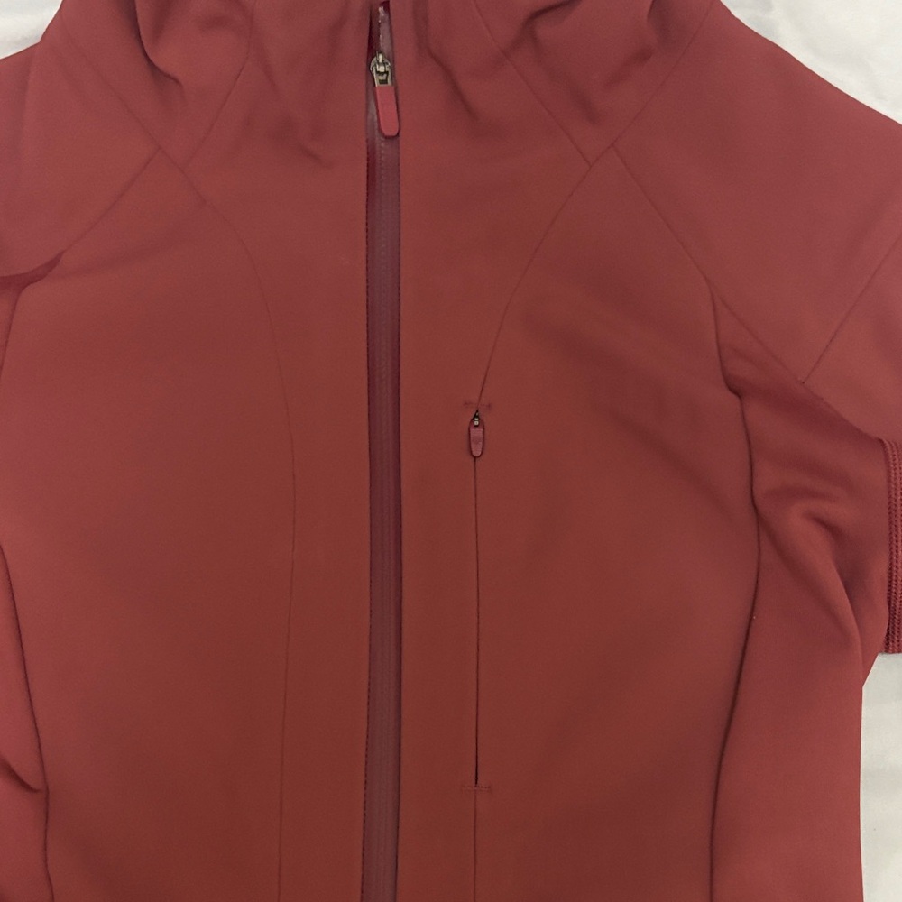 Lululemon Athletica Deep Red Hooded  Jacket - Picture 5 of 13